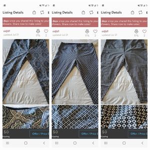 Group of 3 Seamless Capri Leggings size 3x with Tummy Control